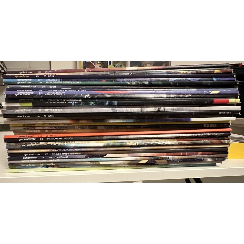 GAME INFORMER Video Game MAGAZINES 2013-2019 (34) Issues Lot Gamer Books - Picture 2 of 16